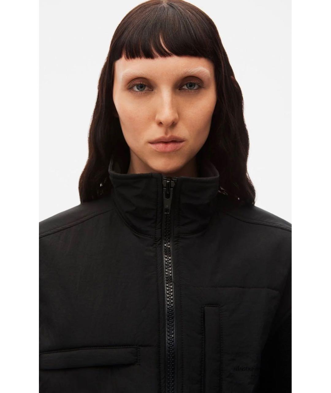 ALEXANDER WANG Черная полиэстеровая куртка, фото 3
