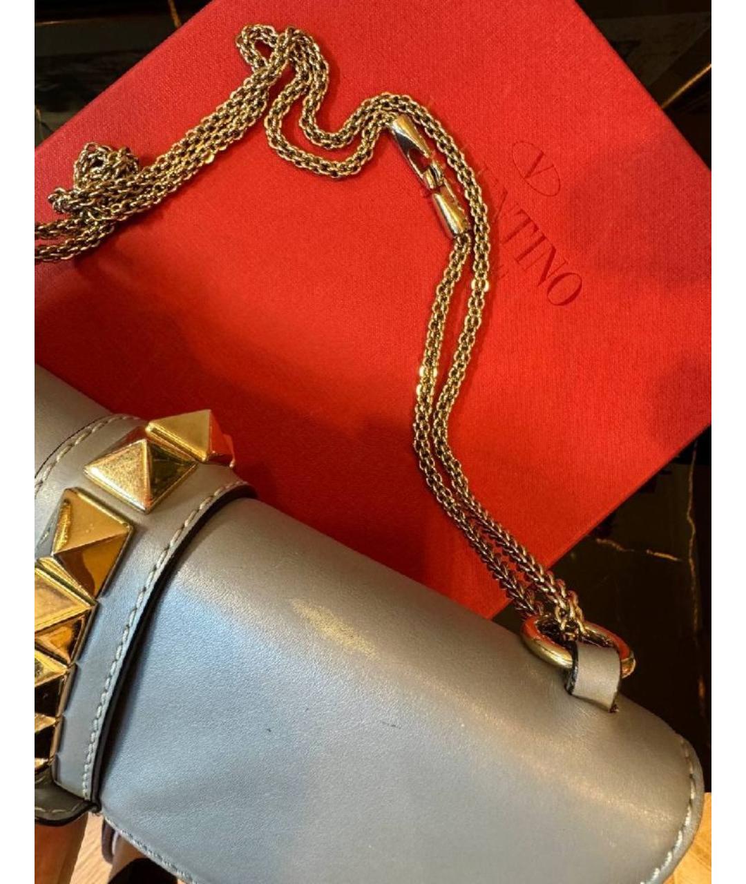 VALENTINO Кожаная сумка через плечо, фото 6