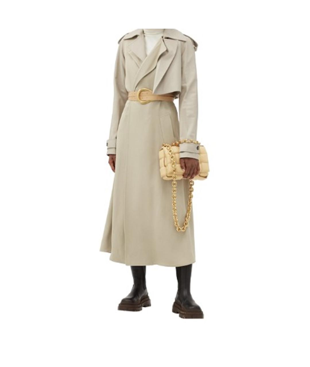 BOTTEGA VENETA Желтая сумка через плечо, фото 5