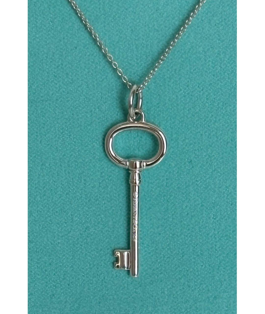 TIFFANY&CO Серебряное серебряное колье, фото 4