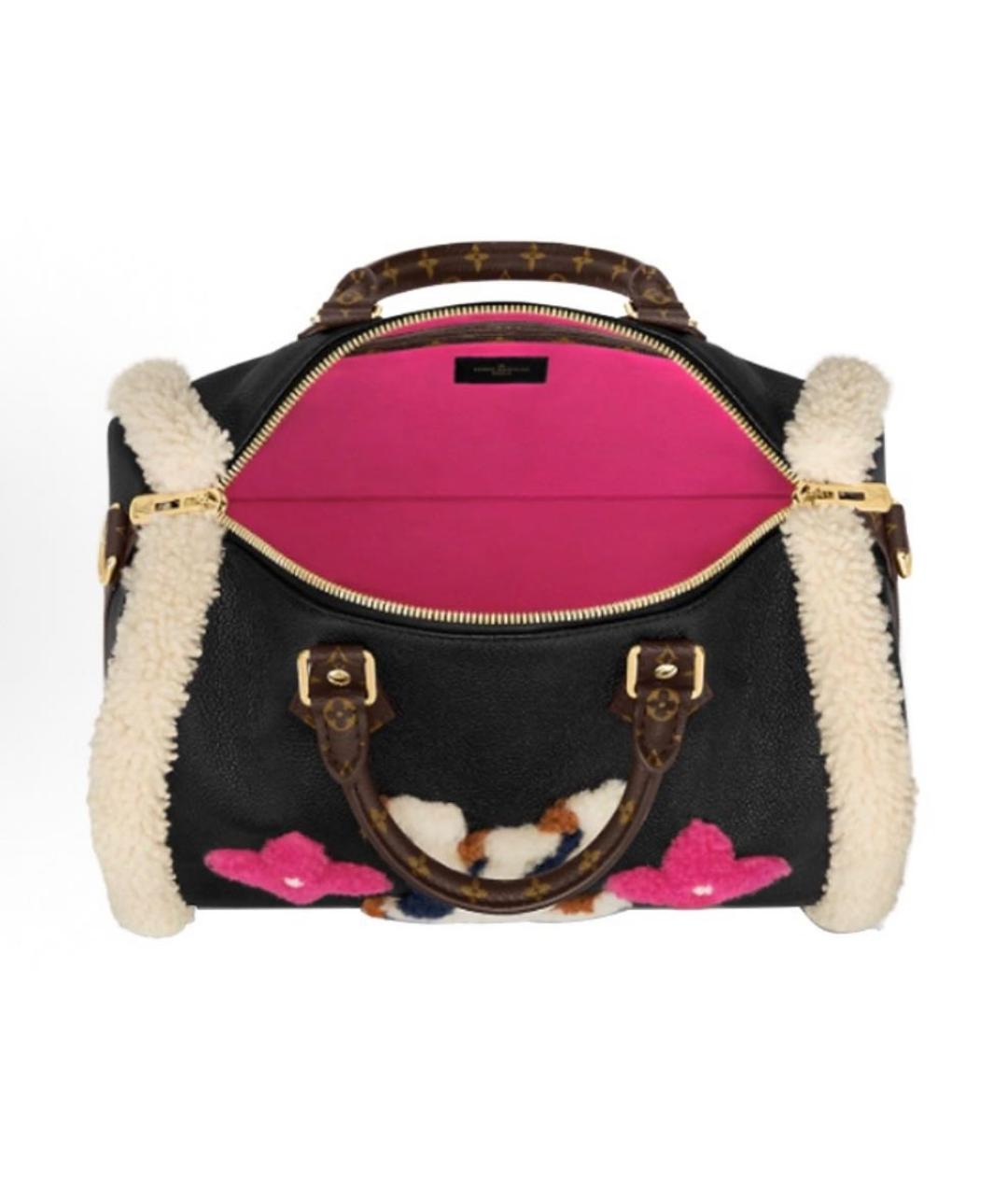 LOUIS VUITTON Коричневая кожаная сумка через плечо, фото 2