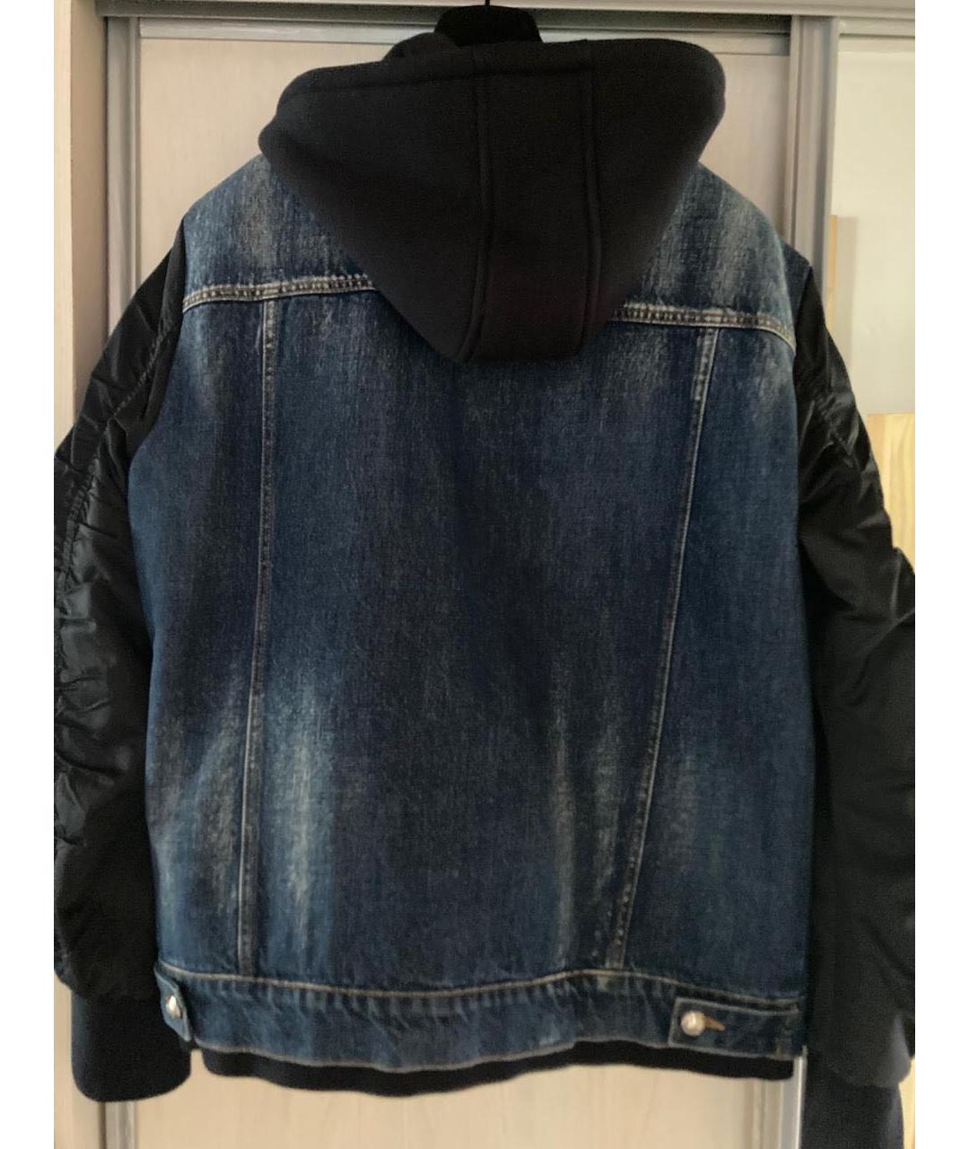 PHILIPP PLEIN Синяя хлопковая куртка, фото 2