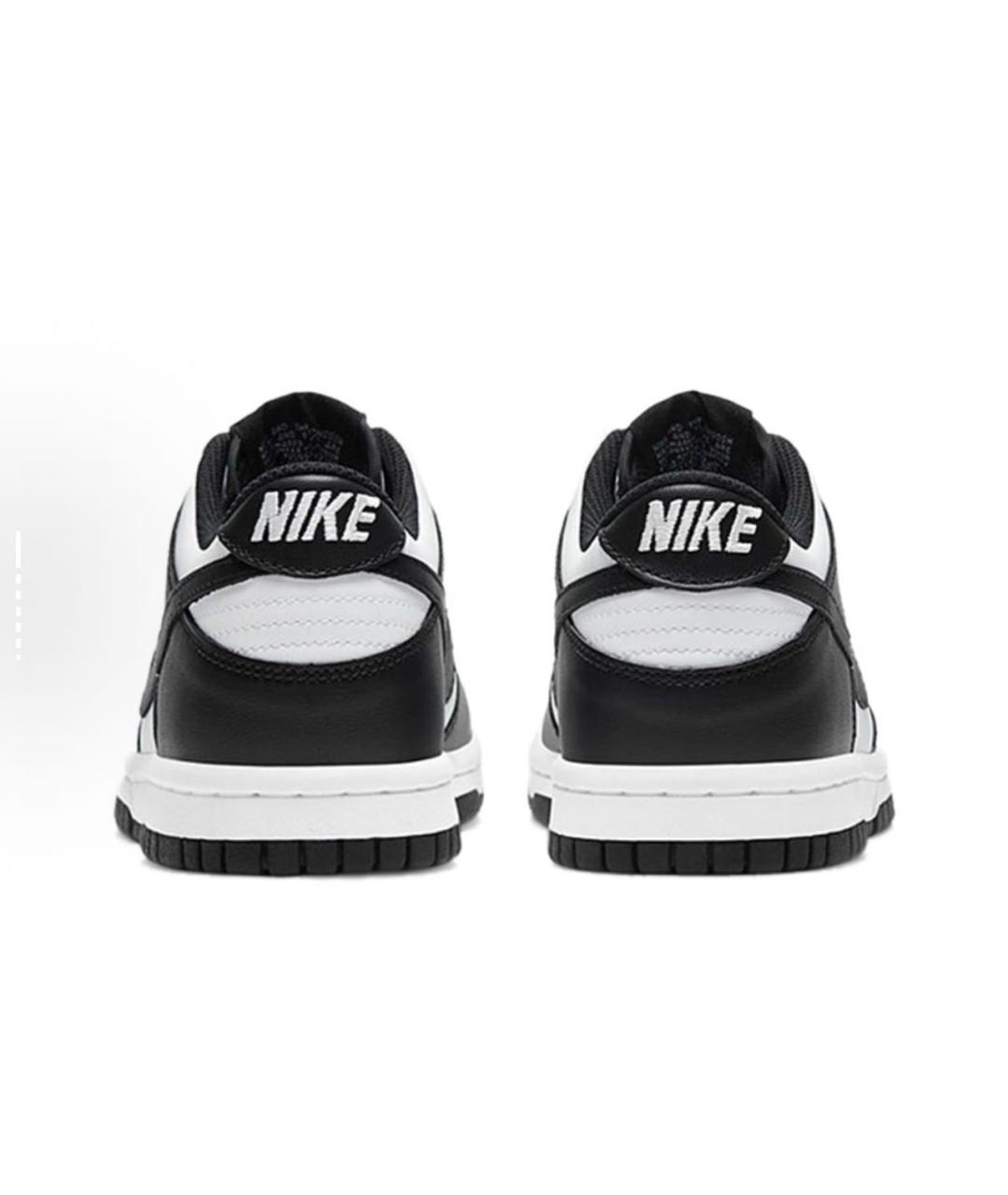 NIKE Черные кожаные кроссовки, фото 4