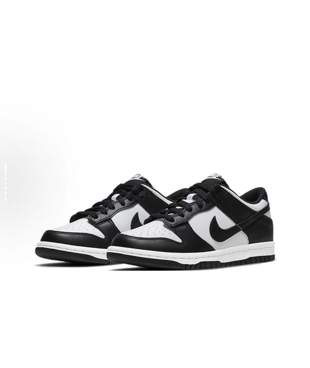 NIKE Черные кожаные кроссовки, фото 3