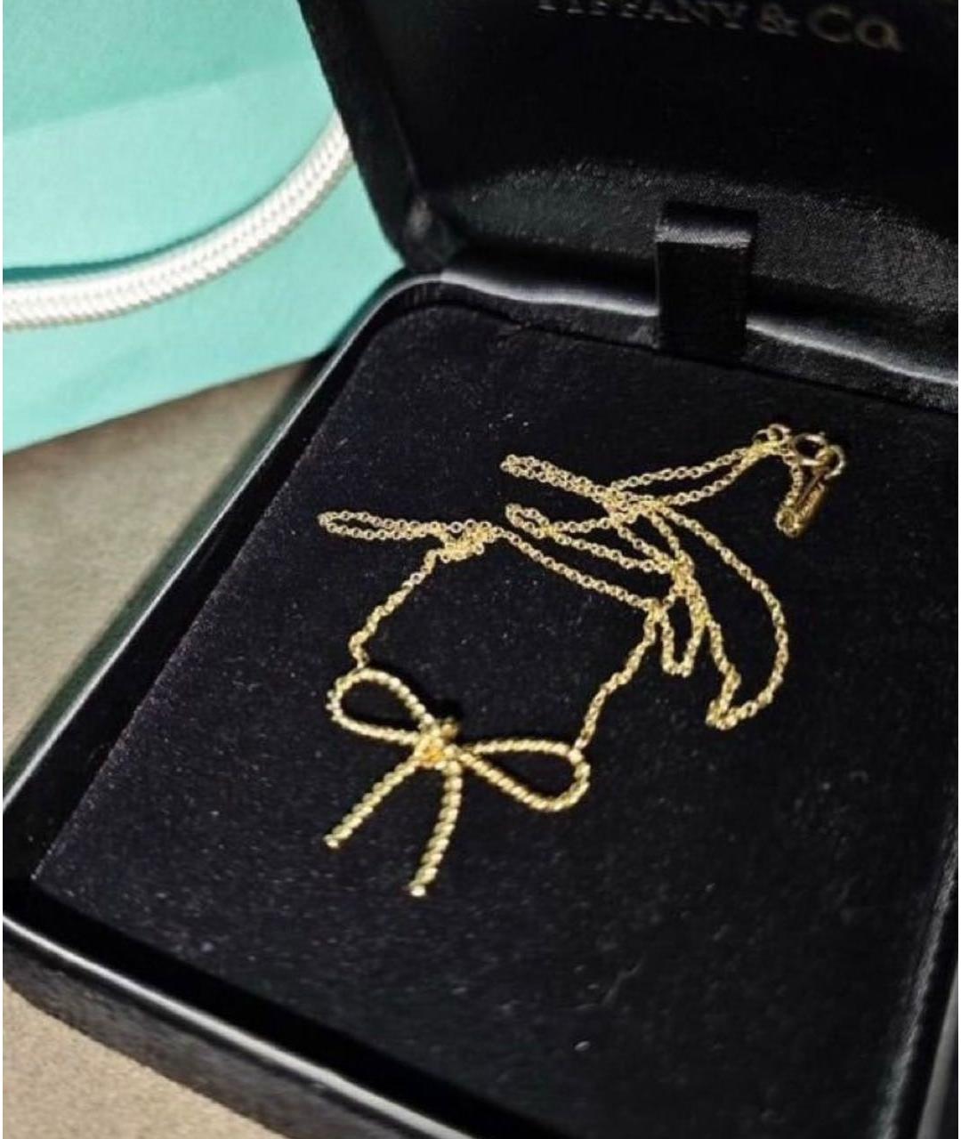 TIFFANY&CO Золотое колье из желтого золота, фото 4
