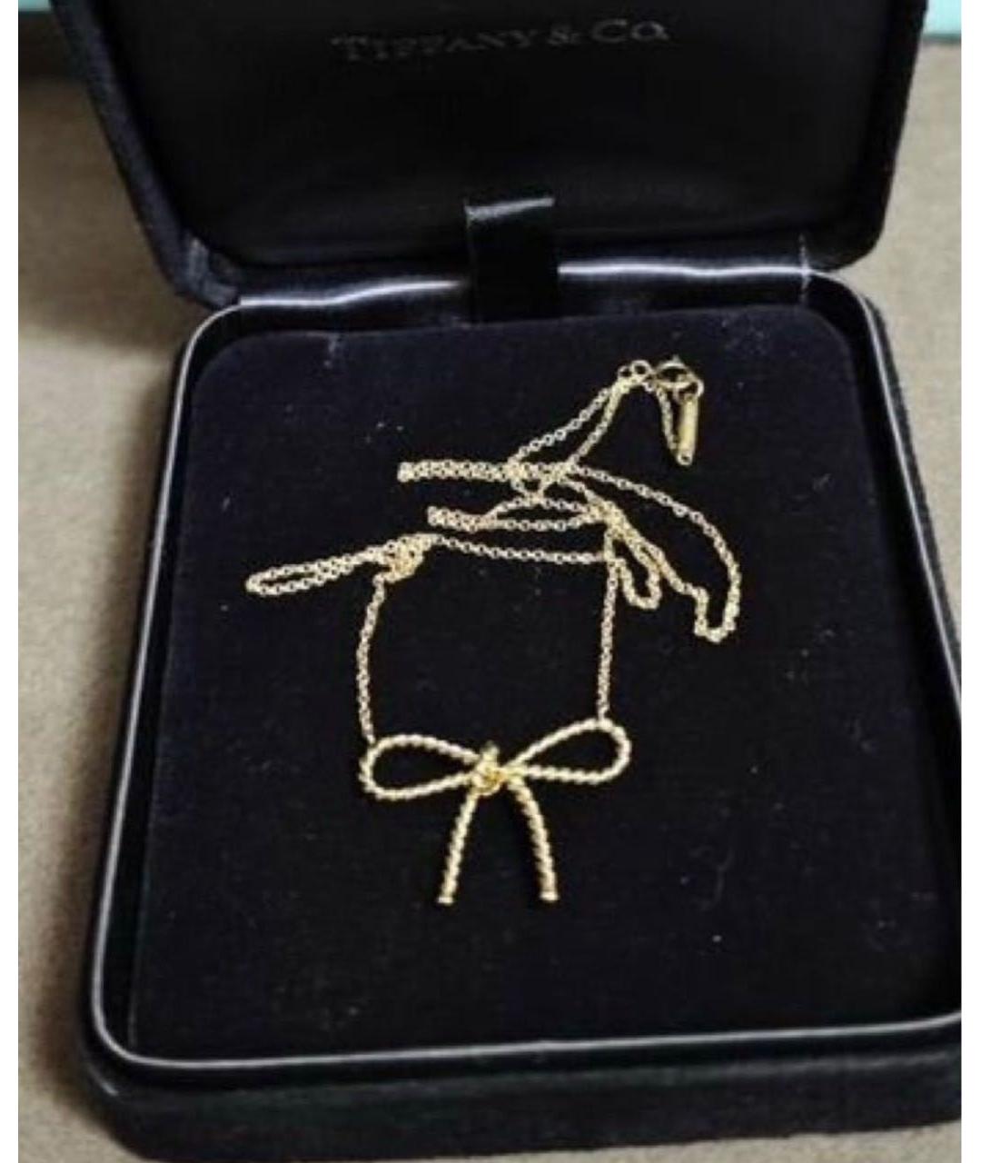 TIFFANY&CO Золотое колье из желтого золота, фото 2
