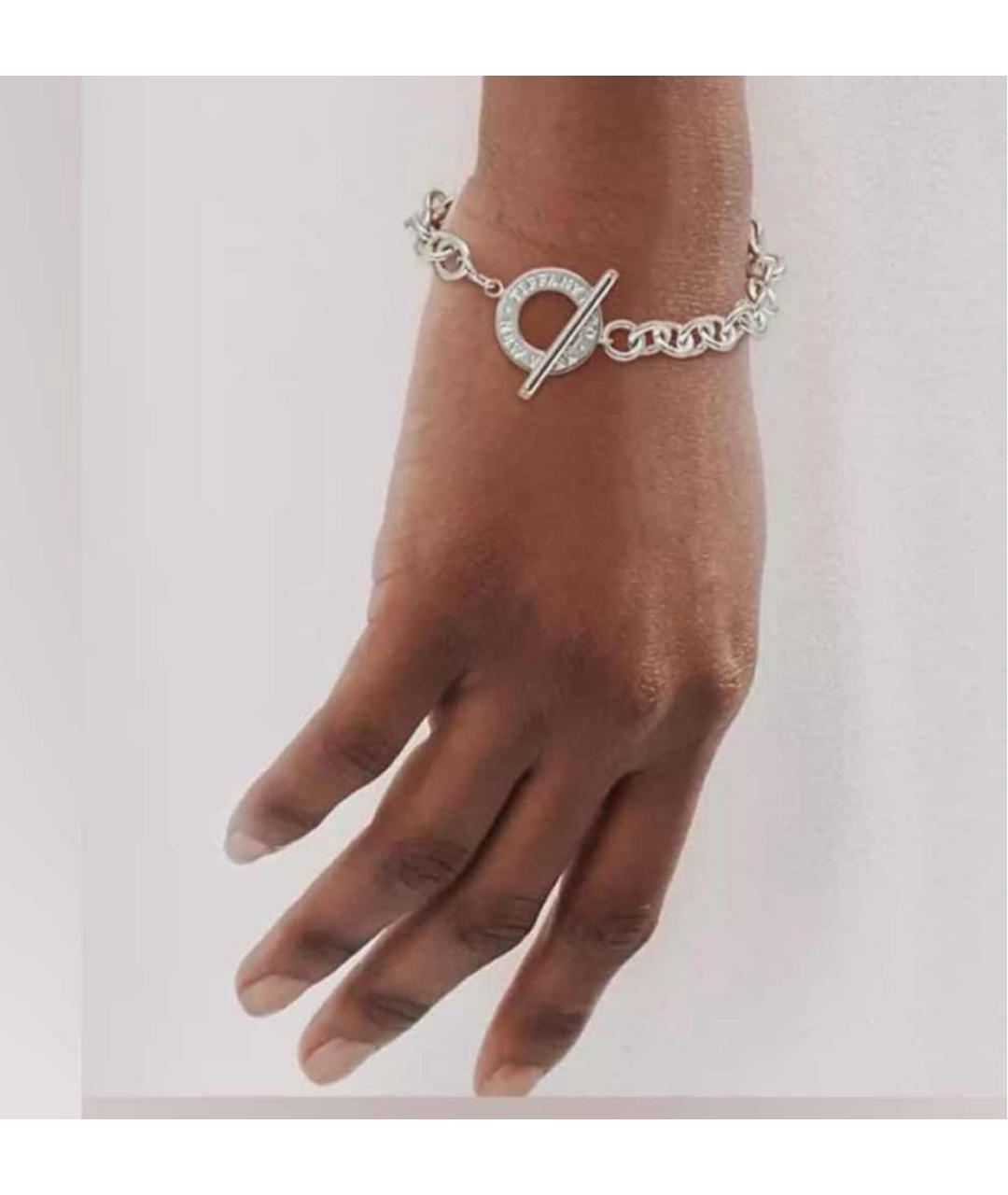 TIFFANY&CO Серебрянный серебряный браслет, фото 2