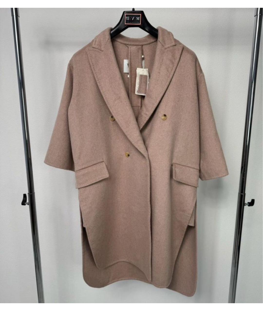 MAX MARA Бежевое кашемировое пальто, фото 9