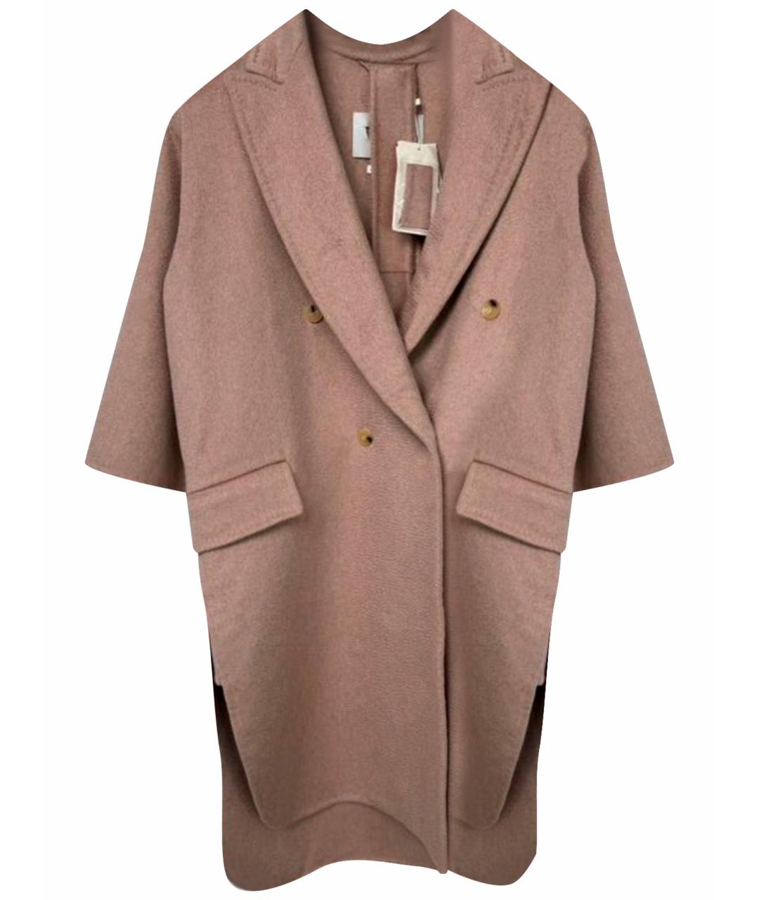 MAX MARA Бежевое кашемировое пальто, фото 1