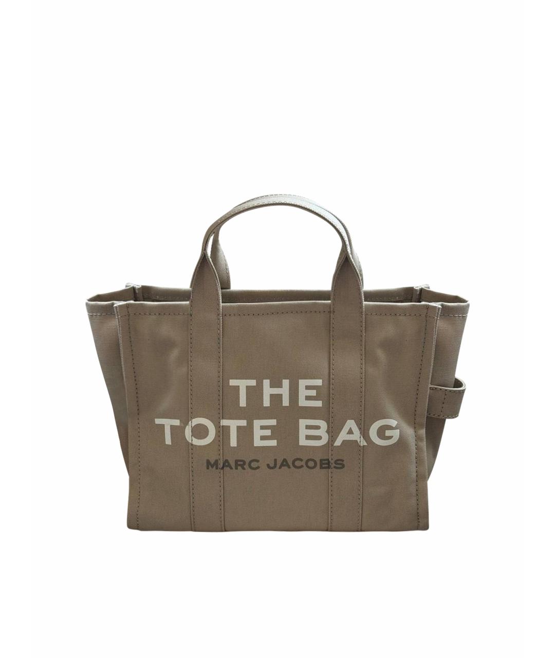 MARC JACOBS Бежевая хлопковая сумка тоут, фото 1