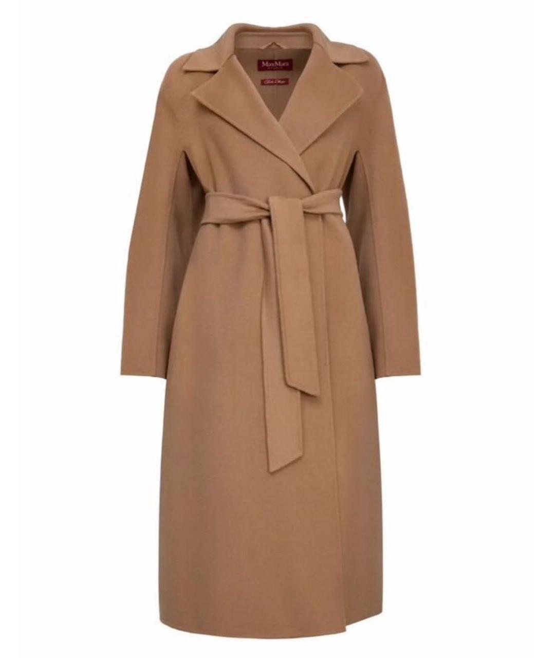 MAX MARA STUDIO Коричневое пальто, фото 1