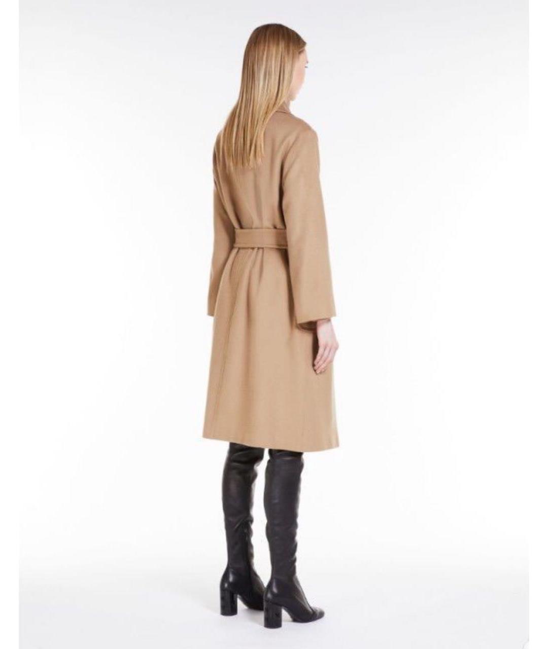 MAX MARA STUDIO Коричневое пальто, фото 5