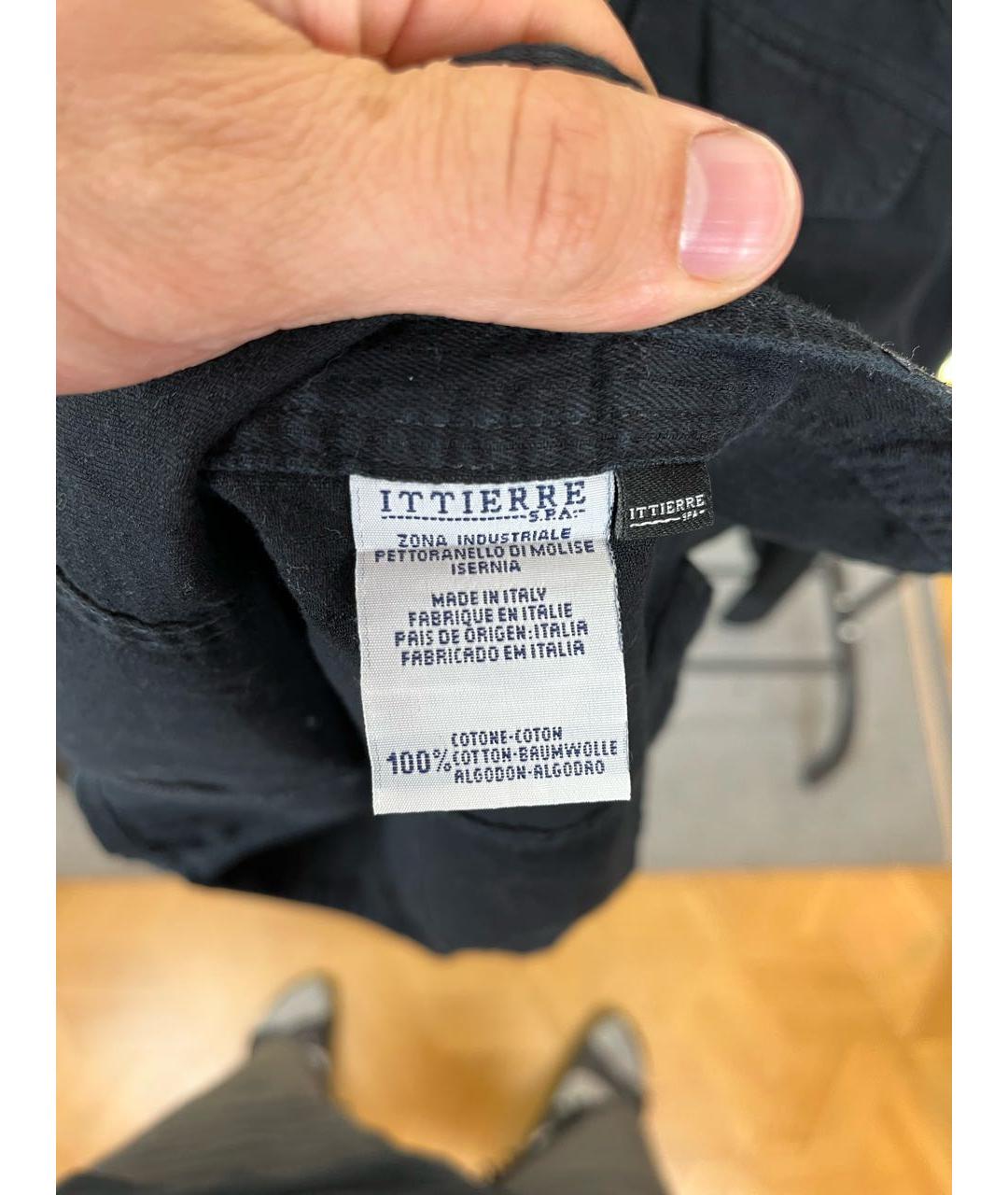 VERSACE Черная хлопковая кэжуал рубашка, фото 4
