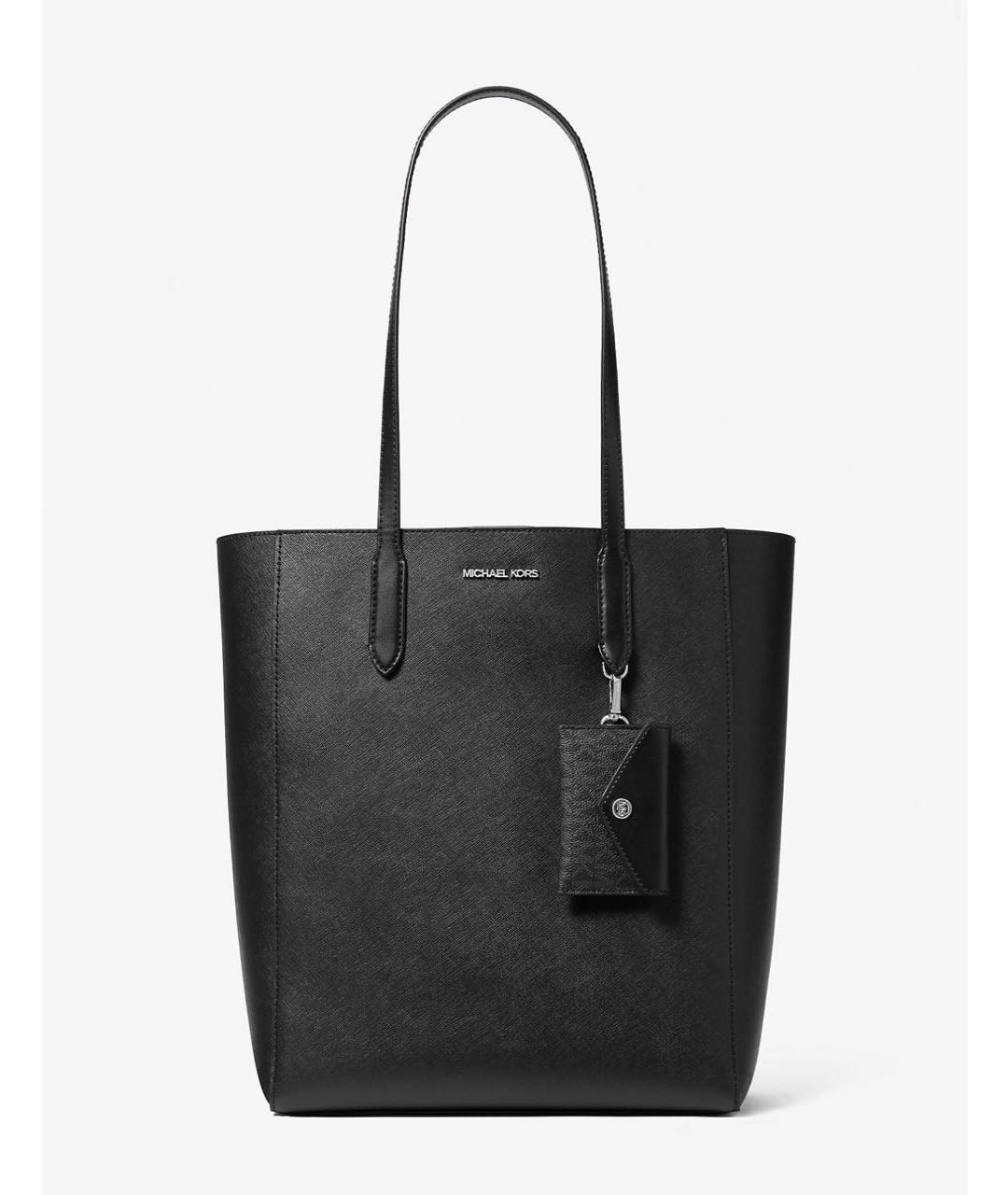 MICHAEL KORS Черная сумка тоут, фото 4