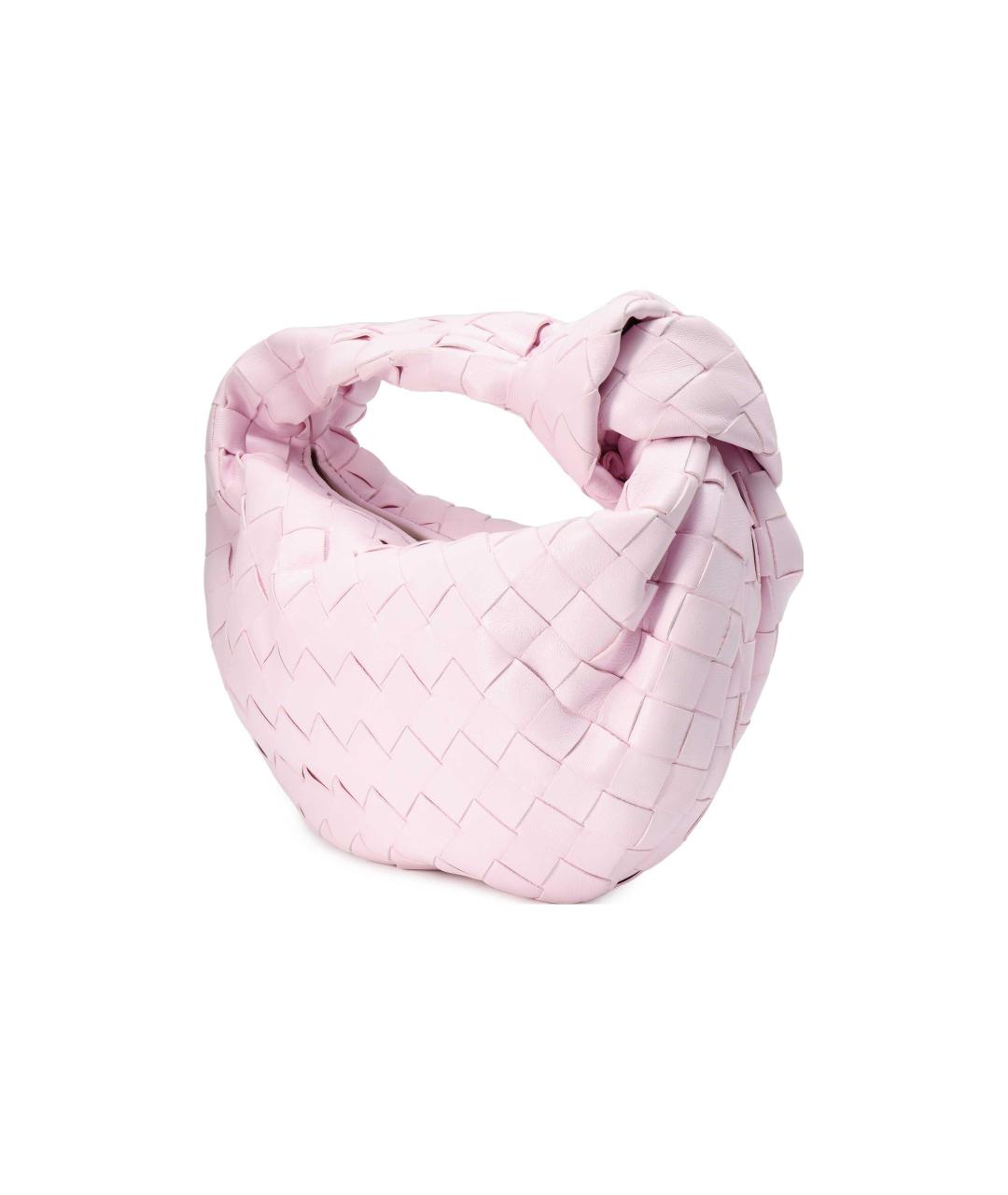 BOTTEGA VENETA Розовая сумка с короткими ручками, фото 2