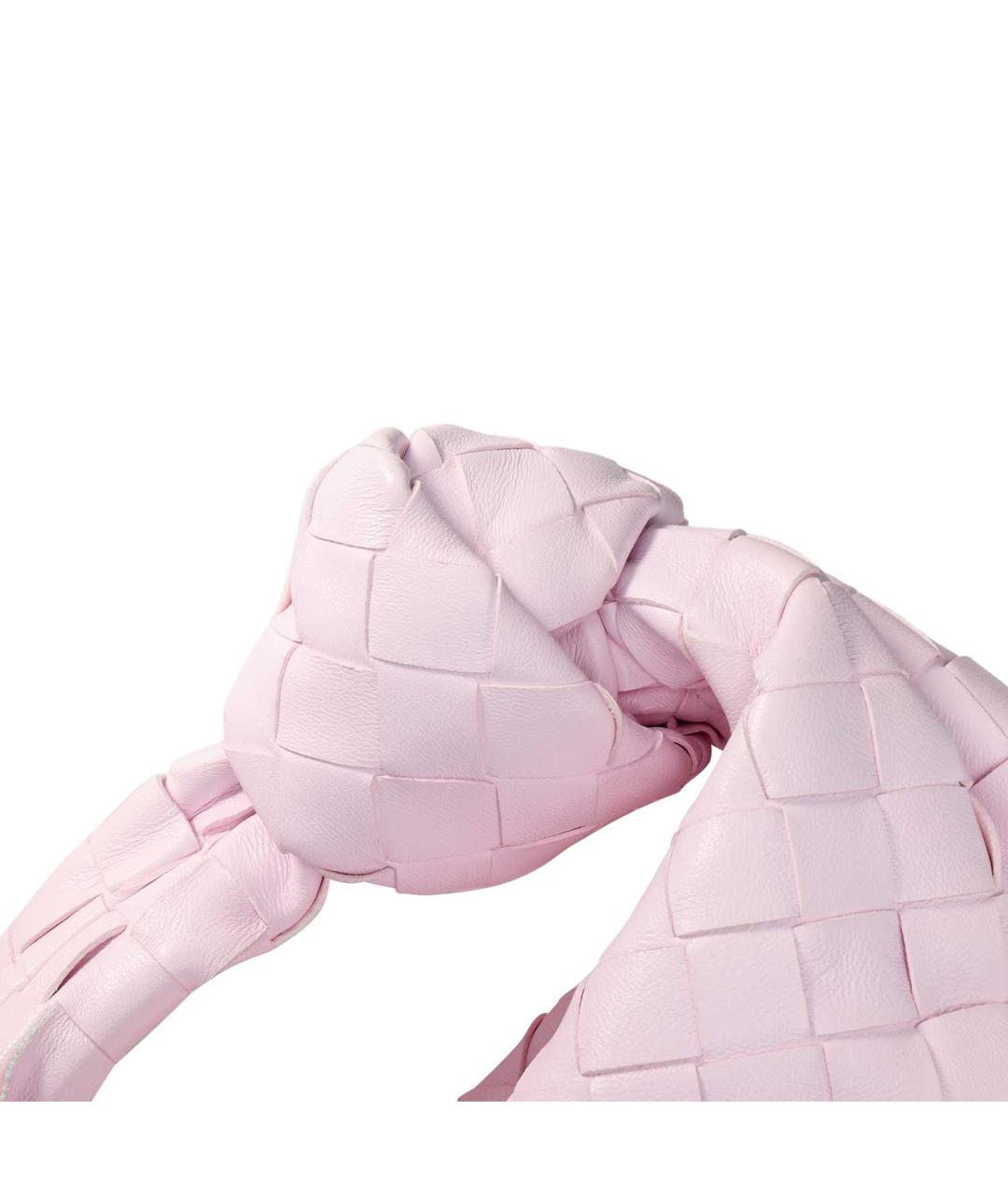 BOTTEGA VENETA Розовая сумка с короткими ручками, фото 8