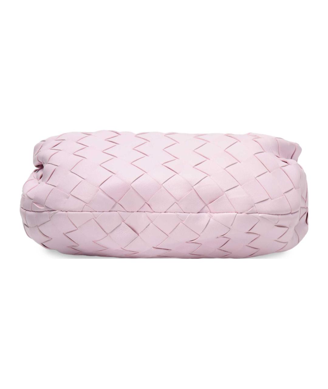 BOTTEGA VENETA Розовая сумка с короткими ручками, фото 4