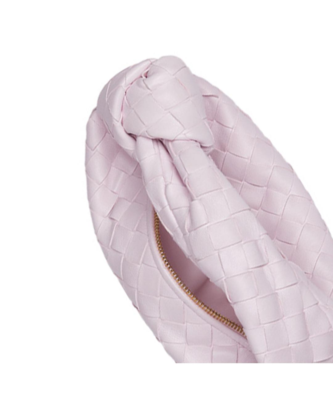 BOTTEGA VENETA Розовая сумка с короткими ручками, фото 7