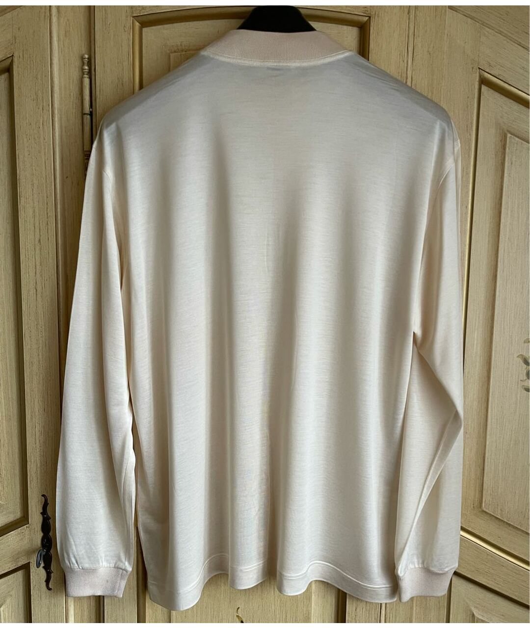 LARUSMIANI Белый шелковый джемпер / свитер, фото 2