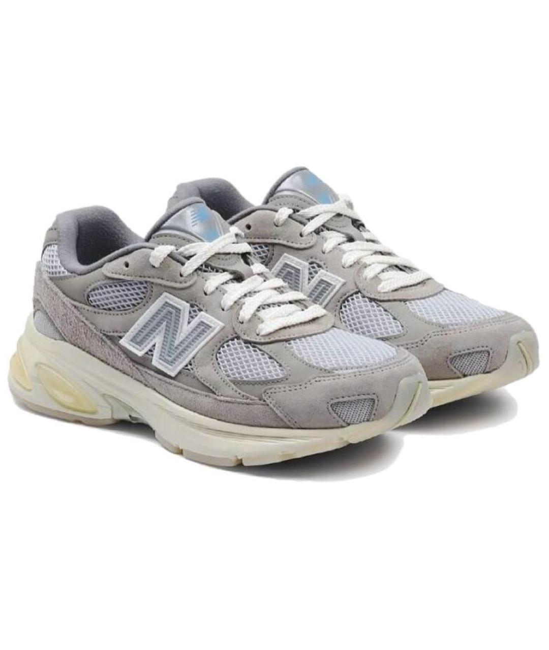 NEW BALANCE Серые низкие кроссовки / кеды, фото 3