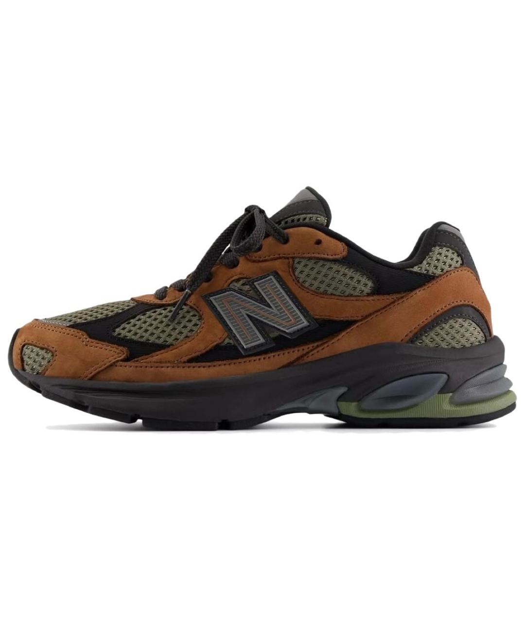 NEW BALANCE Коричневые низкие кроссовки / кеды, фото 2