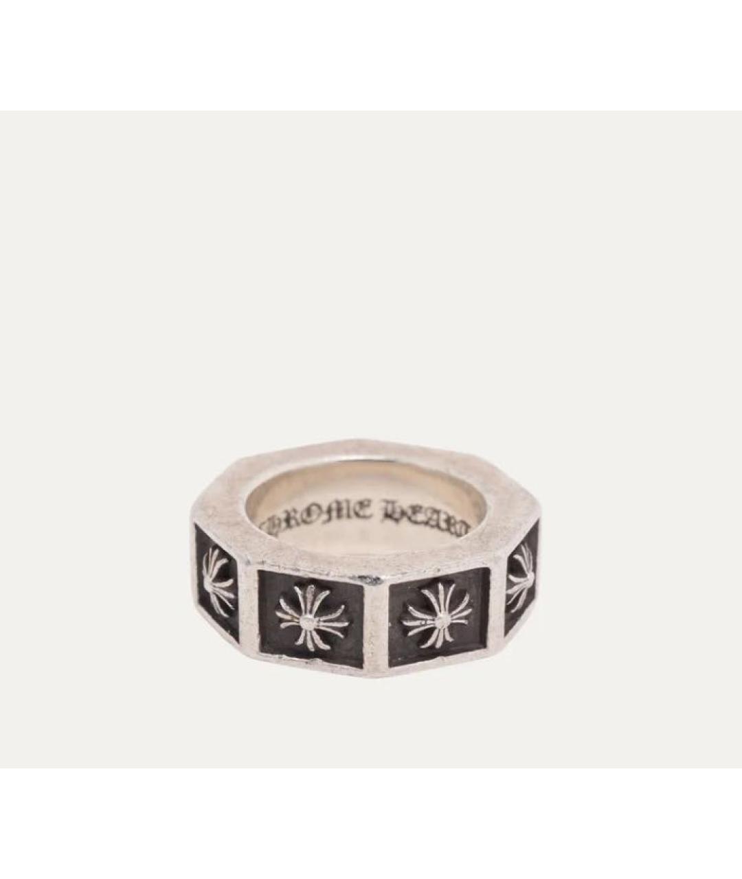 CHROME HEARTS Серебряное серебряное кольцо, фото 2