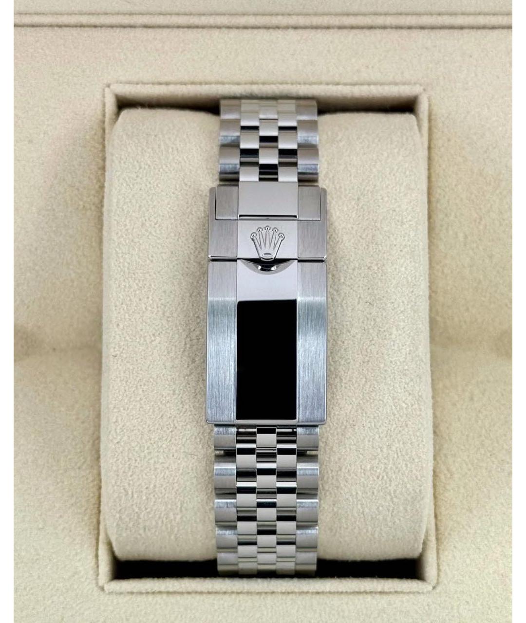 ROLEX Черные стальные часы, фото 6