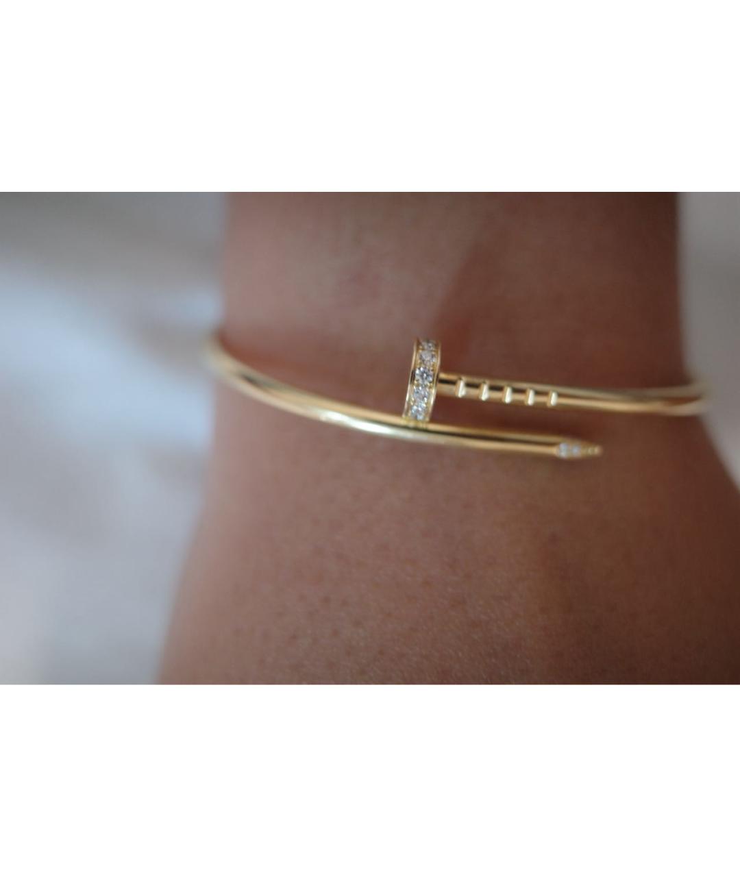CARTIER Золотой браслет из желтого золота, фото 3
