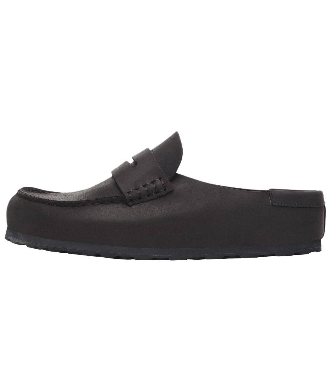 BIRKENSTOCK Черные мюли, фото 4