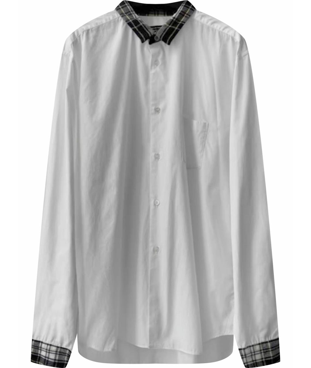 COMME DES GARÇONS Белая хлопковая классическая рубашка, фото 1
