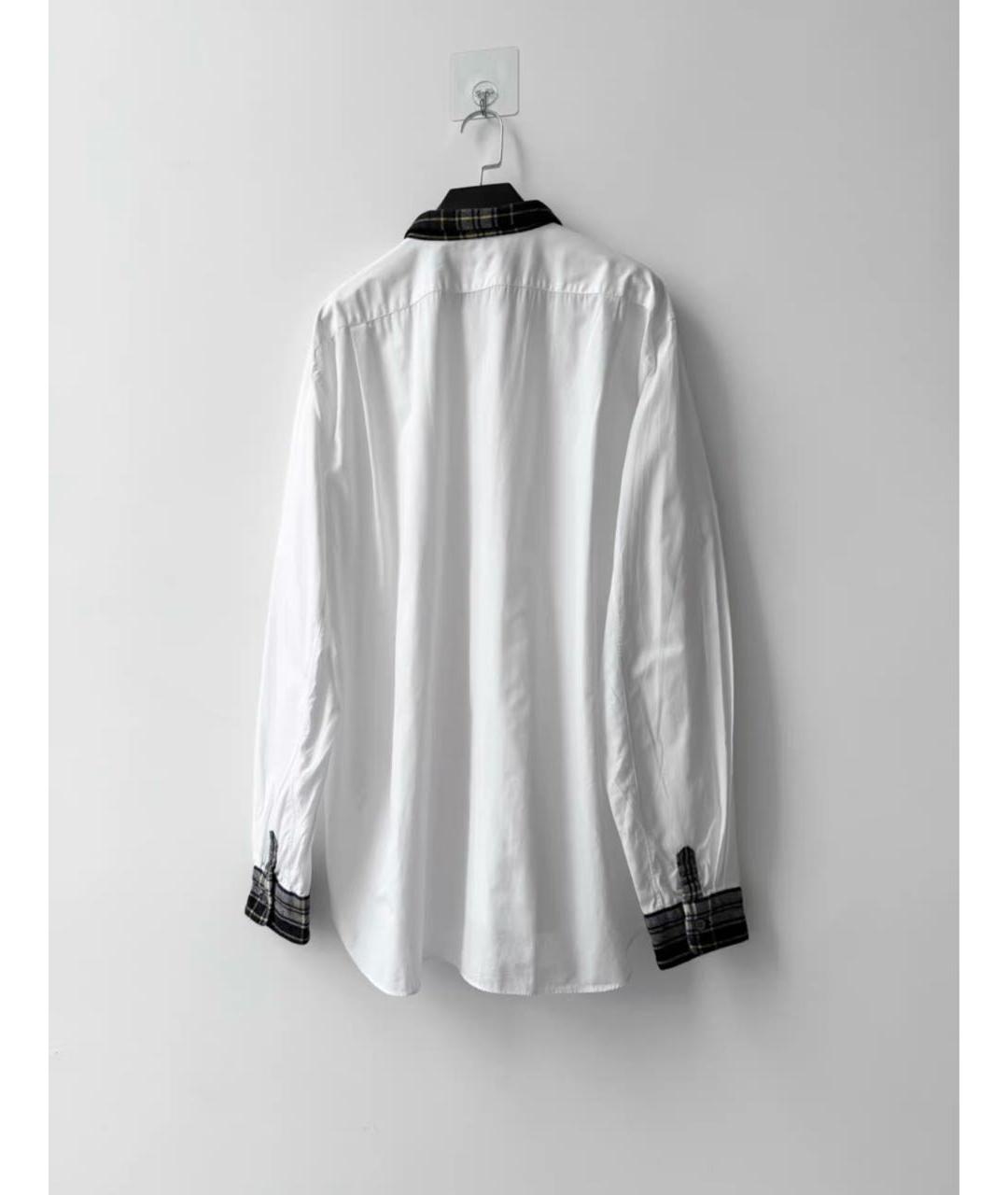 COMME DES GARÇONS Белая хлопковая классическая рубашка, фото 2