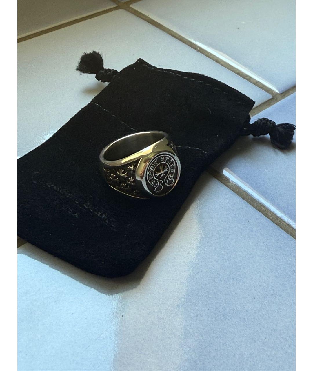 CHROME HEARTS Серебряное серебряное кольцо, фото 4