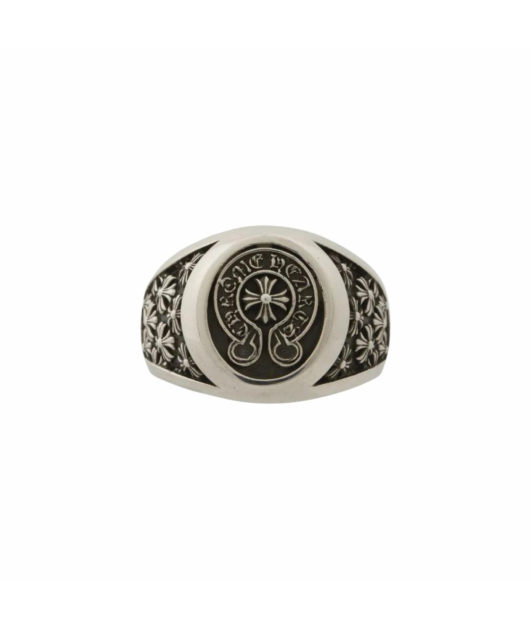 CHROME HEARTS Серебряное серебряное кольцо, фото 1