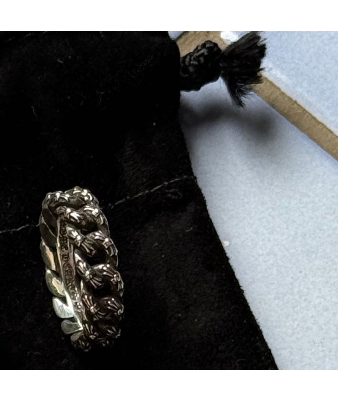 CHROME HEARTS Серебряное серебряное кольцо, фото 4
