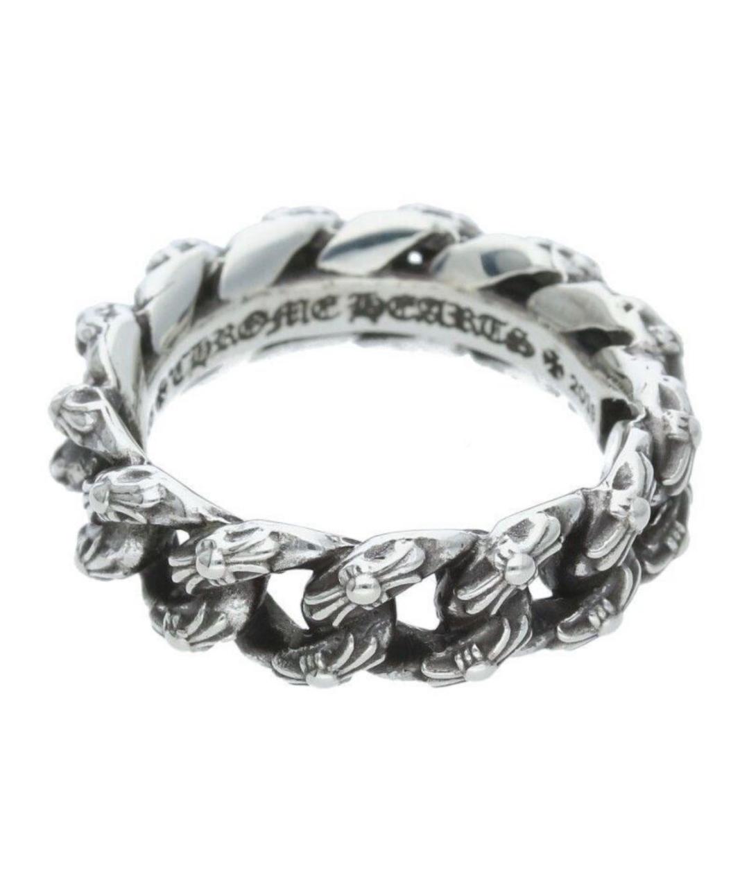 CHROME HEARTS Серебряное серебряное кольцо, фото 5