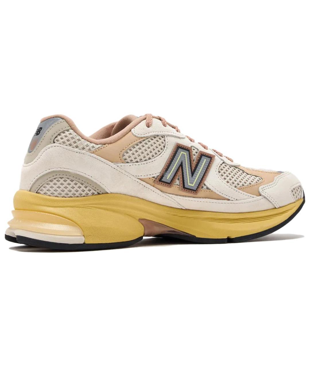 NEW BALANCE Бежевые низкие кроссовки / кеды, фото 2