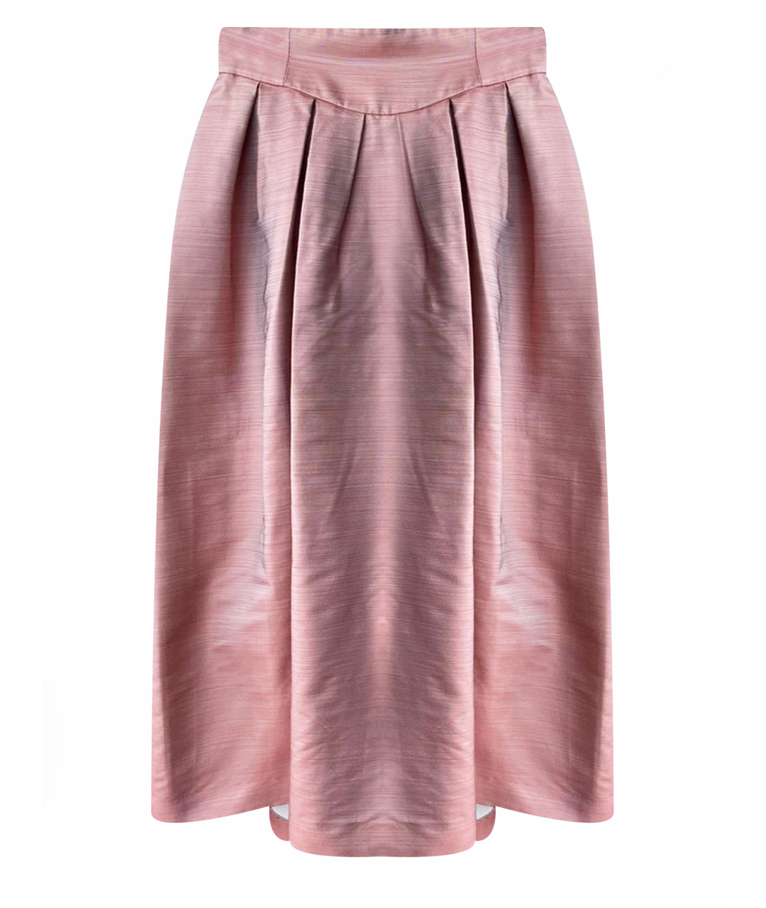 MUGLER VINTAGE Розовая ацетатная юбка макси, фото 1