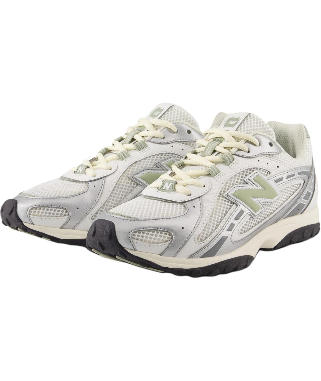 NEW BALANCE Серебряные кроссовки, фото 4