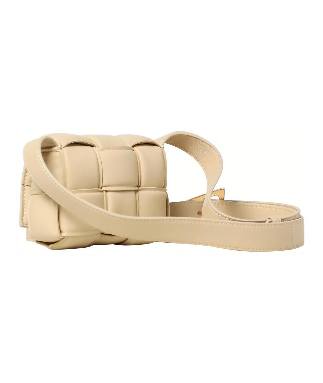 BOTTEGA VENETA Бежевая сумка через плечо, фото 2