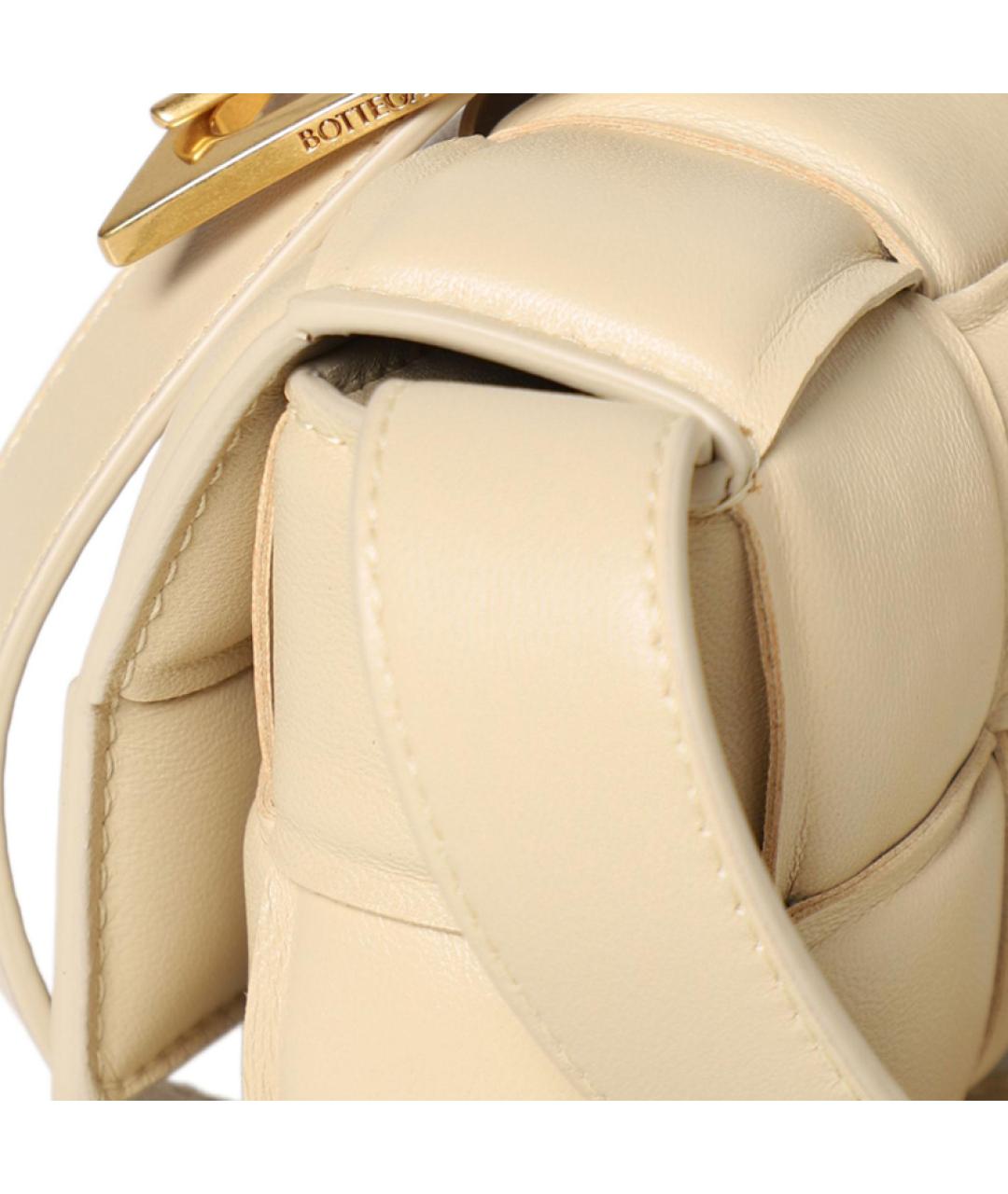 BOTTEGA VENETA Бежевая сумка через плечо, фото 4
