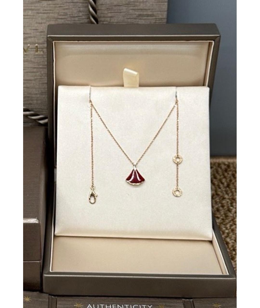 BVLGARI Красное колье, фото 2