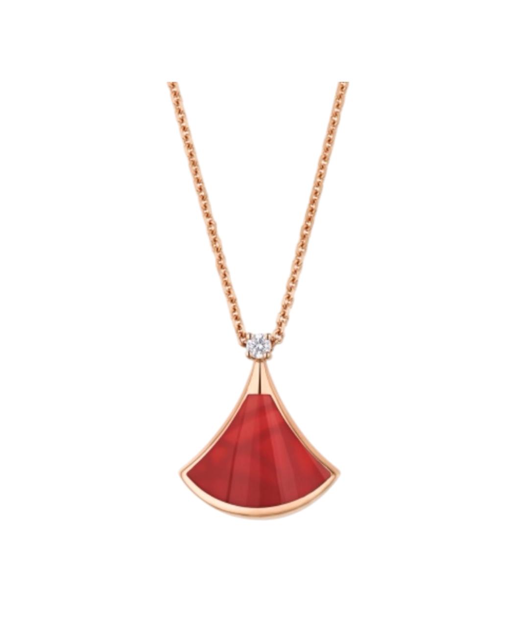 BVLGARI Красное колье, фото 5