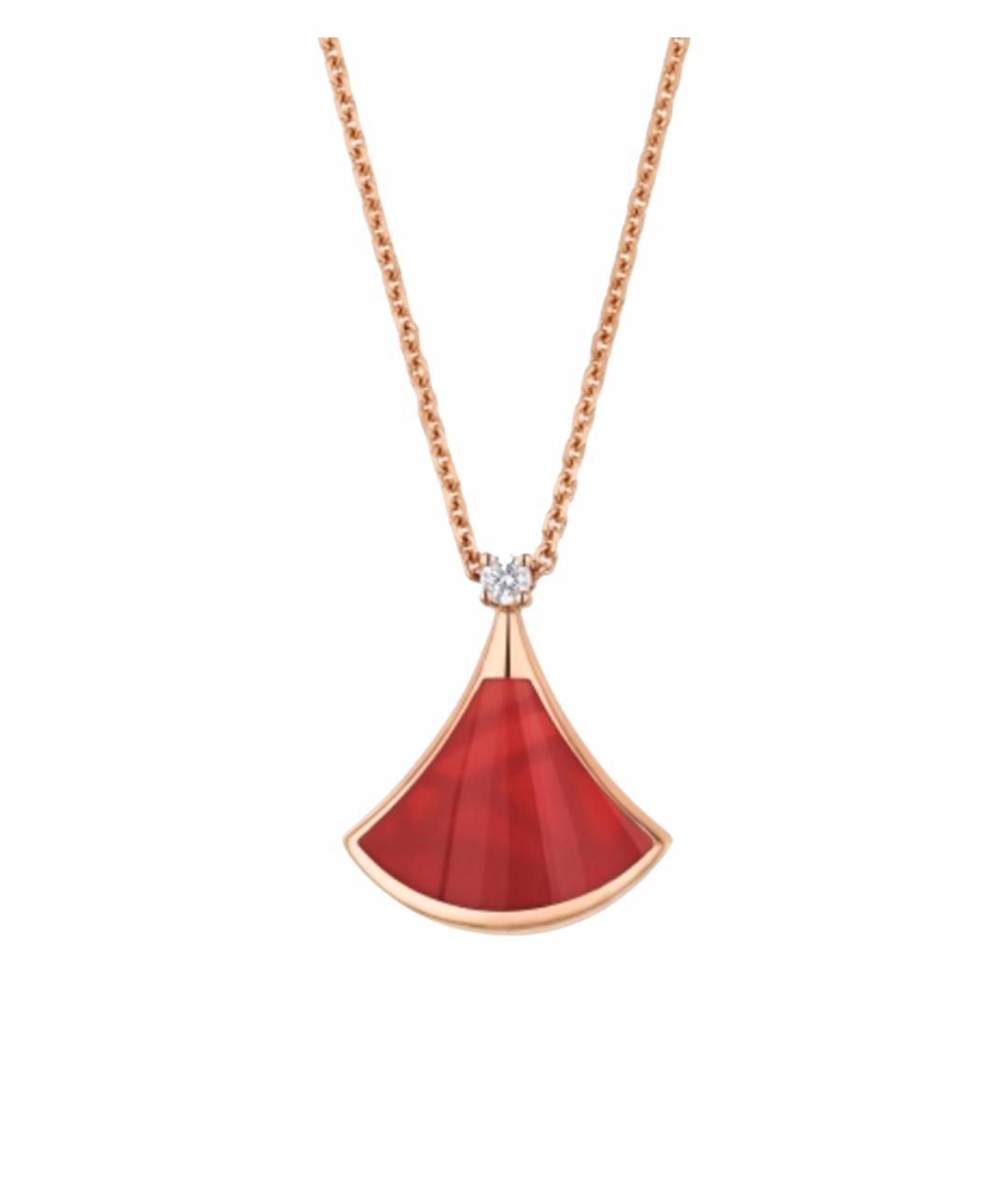 BVLGARI Красное колье, фото 1