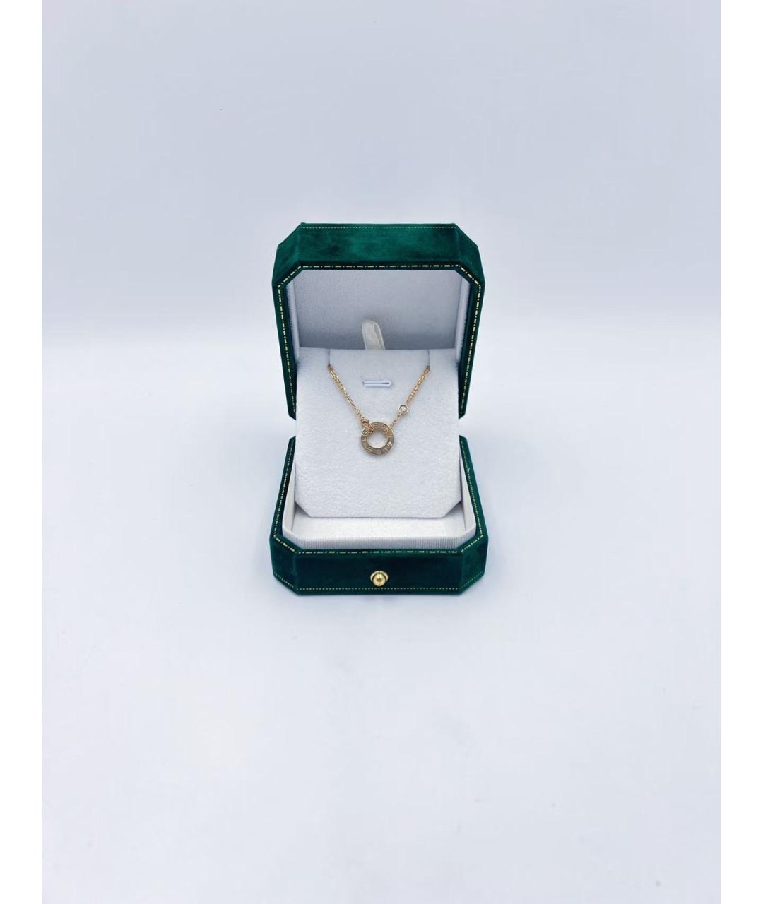 CARTIER Колье из розового золота, фото 3
