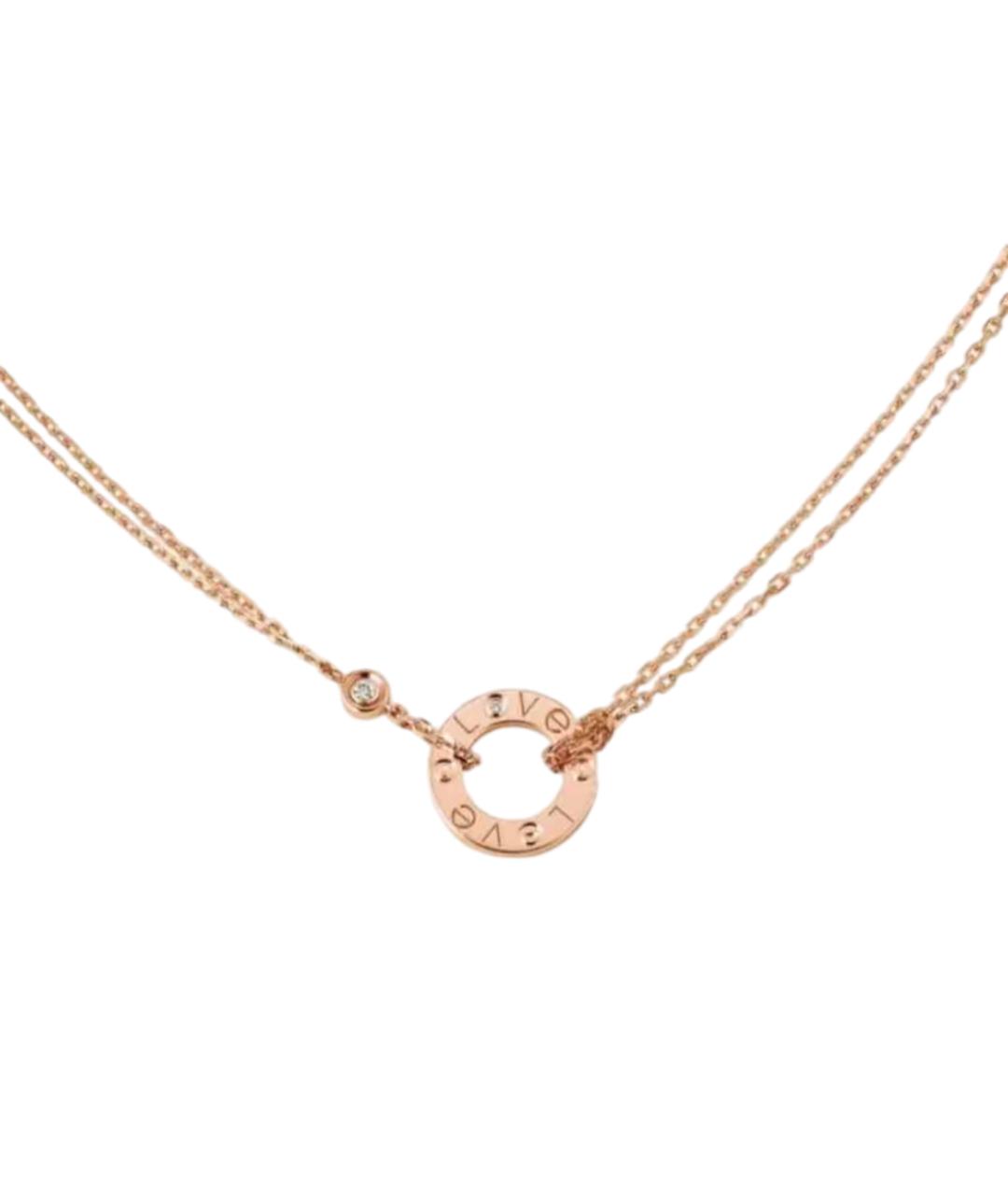 CARTIER Колье из розового золота, фото 7
