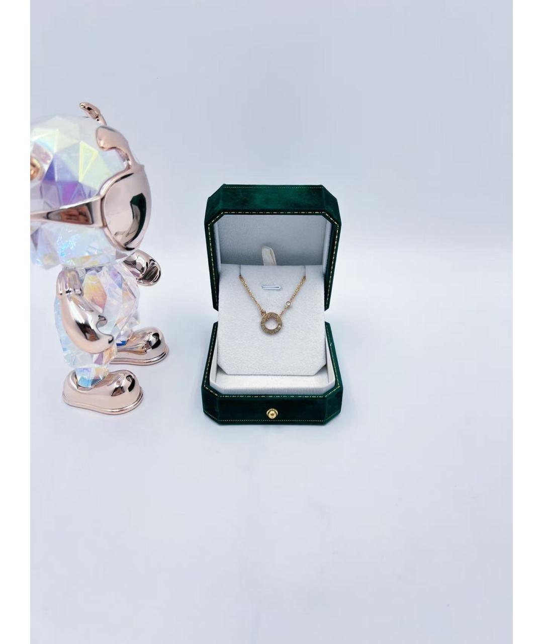 CARTIER Колье из розового золота, фото 2