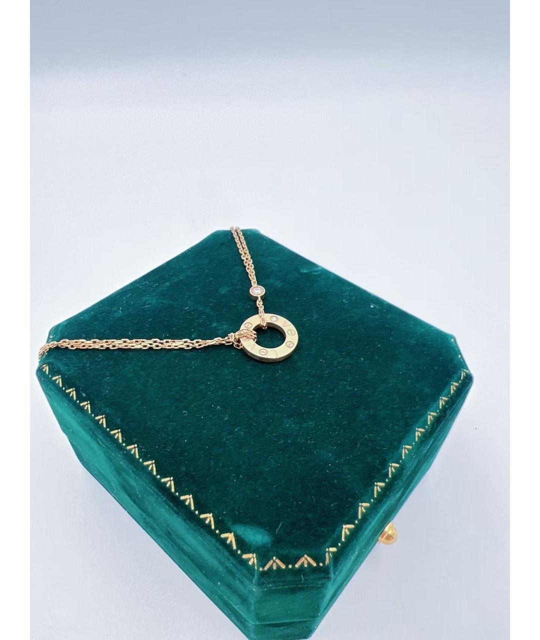 CARTIER Колье из розового золота, фото 6