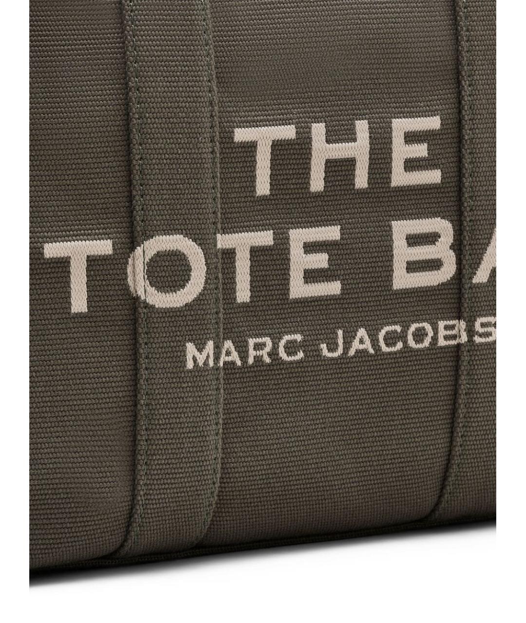 MARC JACOBS Хаки хлопковая сумка тоут, фото 2