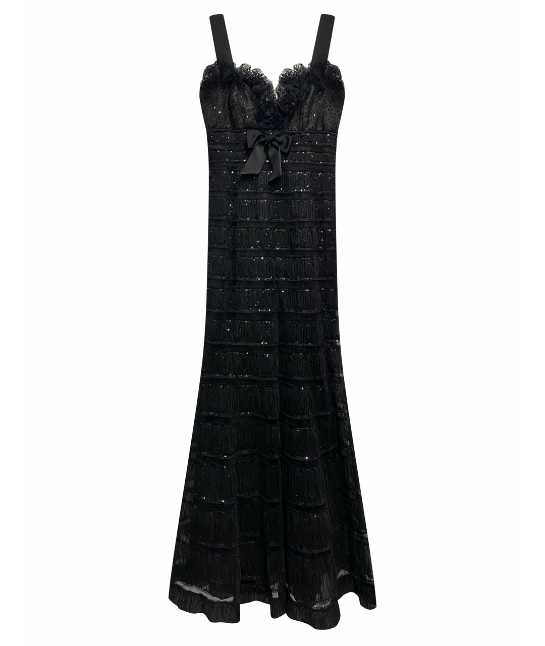 OSCAR DE LA RENTA Черное платье, фото 1