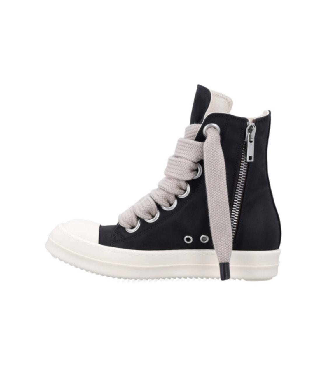 RICK OWENS DRKSHDW Черные кроссовки, фото 2